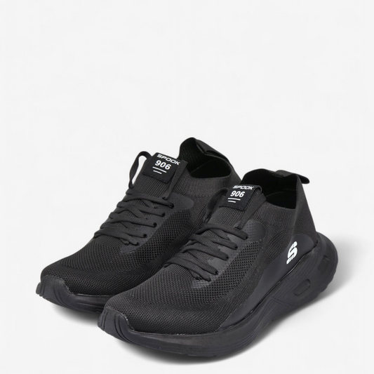Tenis SPOOK Estilo 1000 Negro Blanco