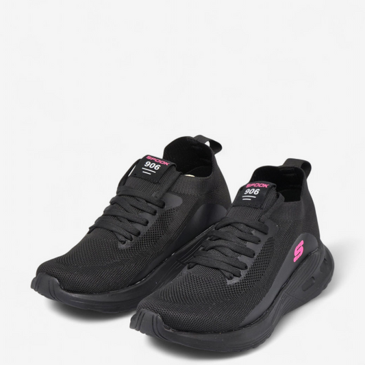 Tenis SPOOK Estilo 1000 Negro Fiusha